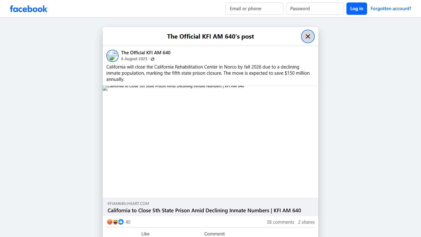 California will close the... - The Official KFI AM 640 Facebook